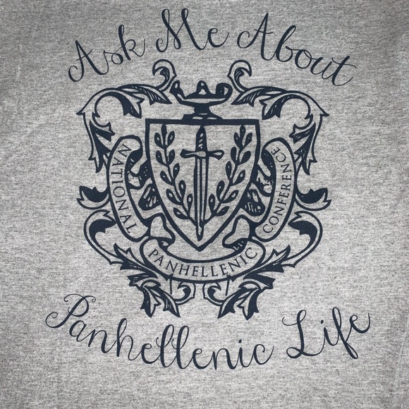 Panhellenic Tee Shirt - Picture 1 of 2